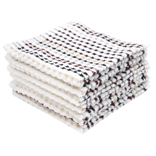 Ritz Pebble Bar Mop, Holiday Red-Green, 4 Towel Set