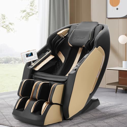 Artist hand Massage Chair Full Body Extra Wide Seat, Zero Gravity Massage Chair SL-Track Shiatsu Massage Recliner Chair with 12 Modes, Bluetooth, Body Scan, Heating, Foot Roller, Airbags Massage