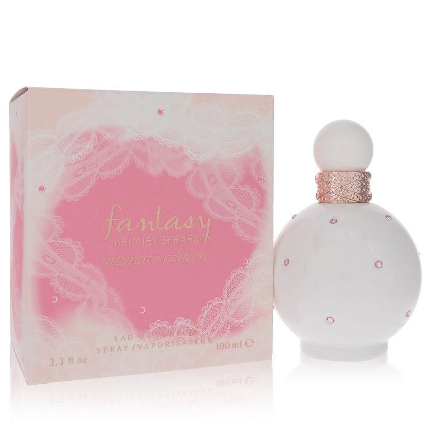 Fantasy by Britney Spears Eau De Parfum Spray (Intimate Edition) 3.3 oz for Women - Brand New
