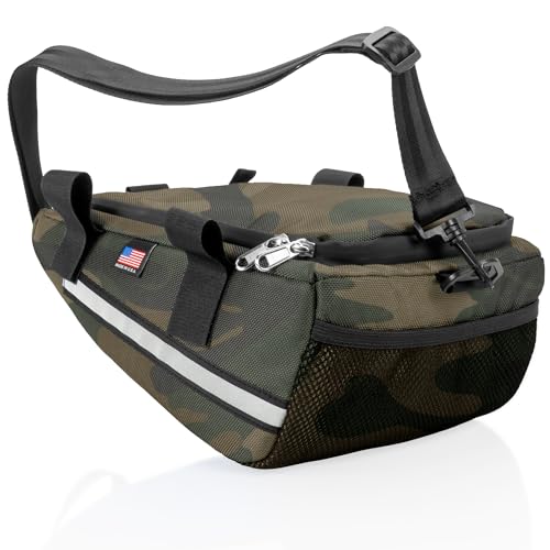 Ruckus 5000 Under The Seat Bag - Compatible with All Ruckus Model Years With Stock Frame - Water and Tear-Resistant, Industrial Grade 1000D Nylon – Backwoods Camo