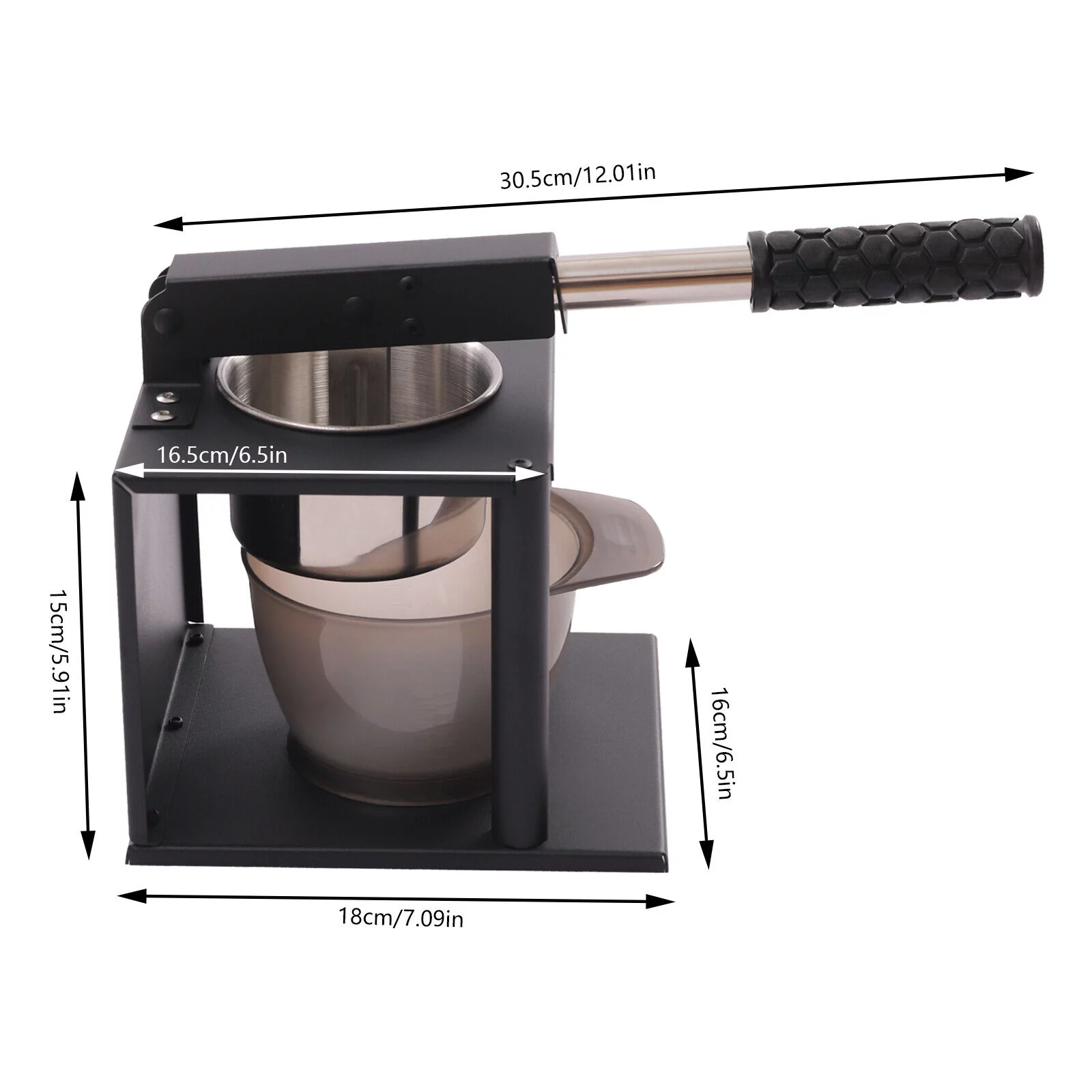 Heavy Duty Stainless Steel Press Mashed Potatoes Kitchen Potato Ricer Masher