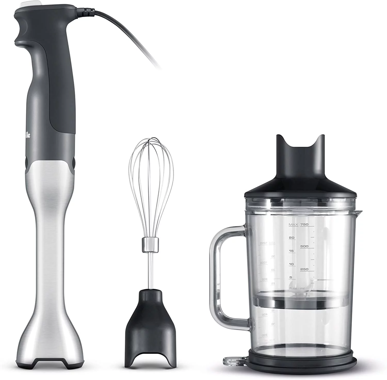 Control Grip Immersion Blender, Stainless Steel