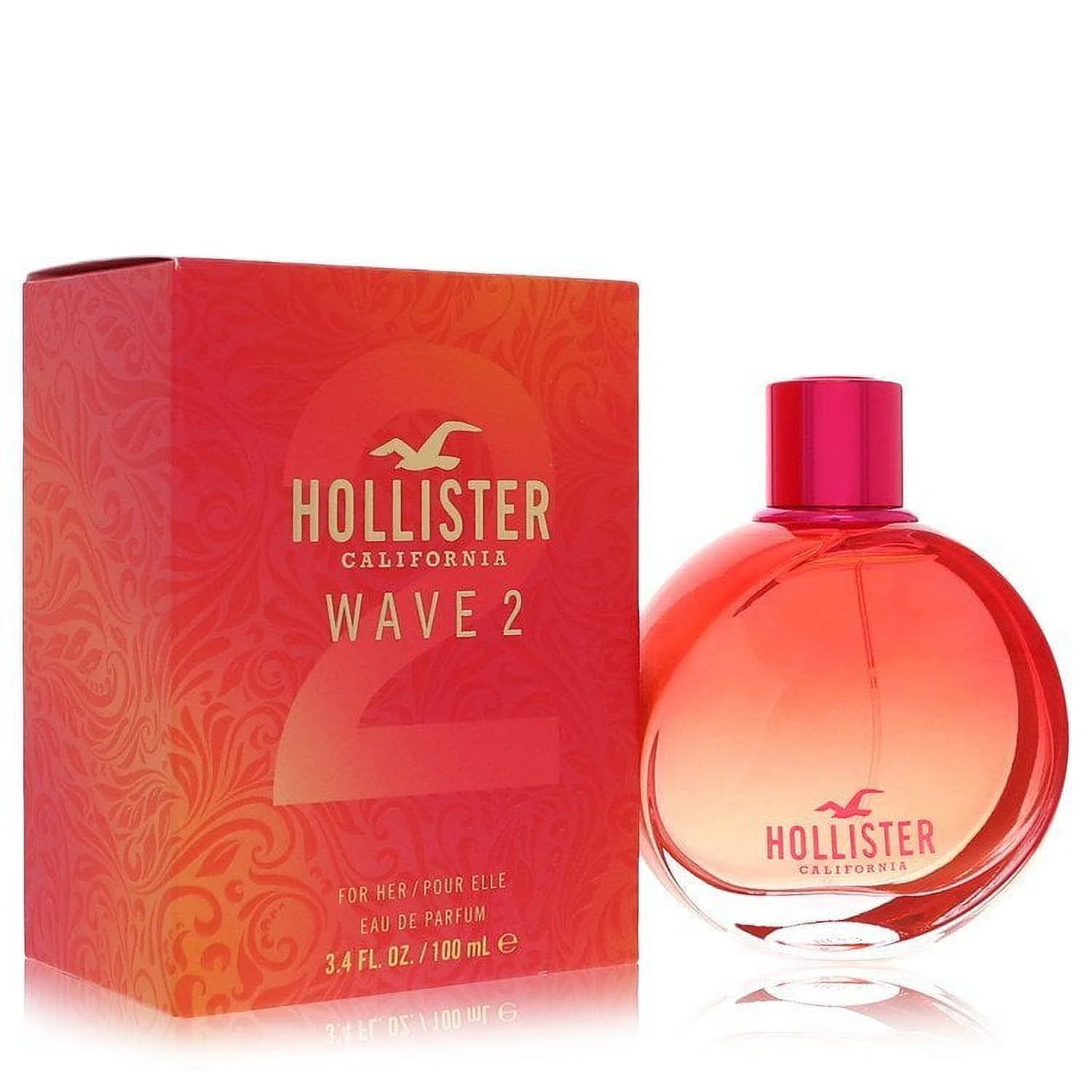 Hollister Wave 2 Eau De Parfum Spray - Warm Tropical Beaches