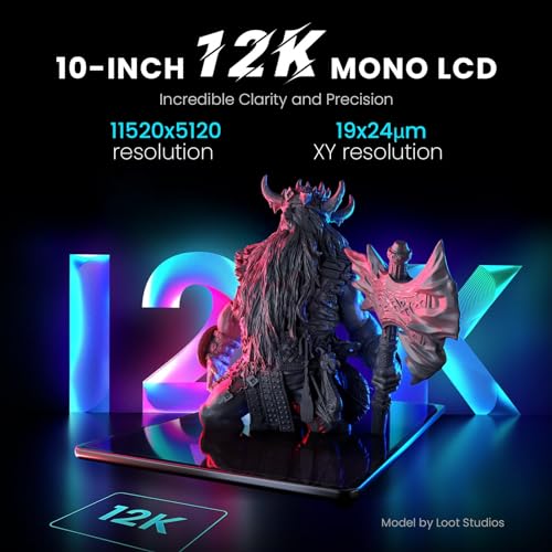 ELEGOO Saturn 4 Ultra 16K Resin 3D Printer with 10