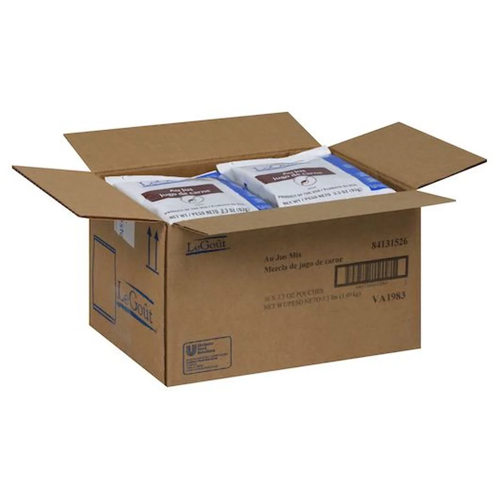 Legout Instant Au Jus Sauce Mix, 3.3 Ounce -- 16 per Case.