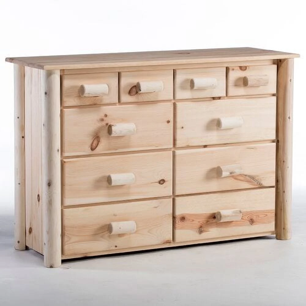 Frontier 10 Drawer Dresser - Unfinished
