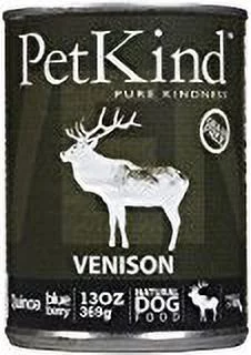 Petkind Grain-Free Venison Tripe Recipe Wet Dog Food, 13 Oz