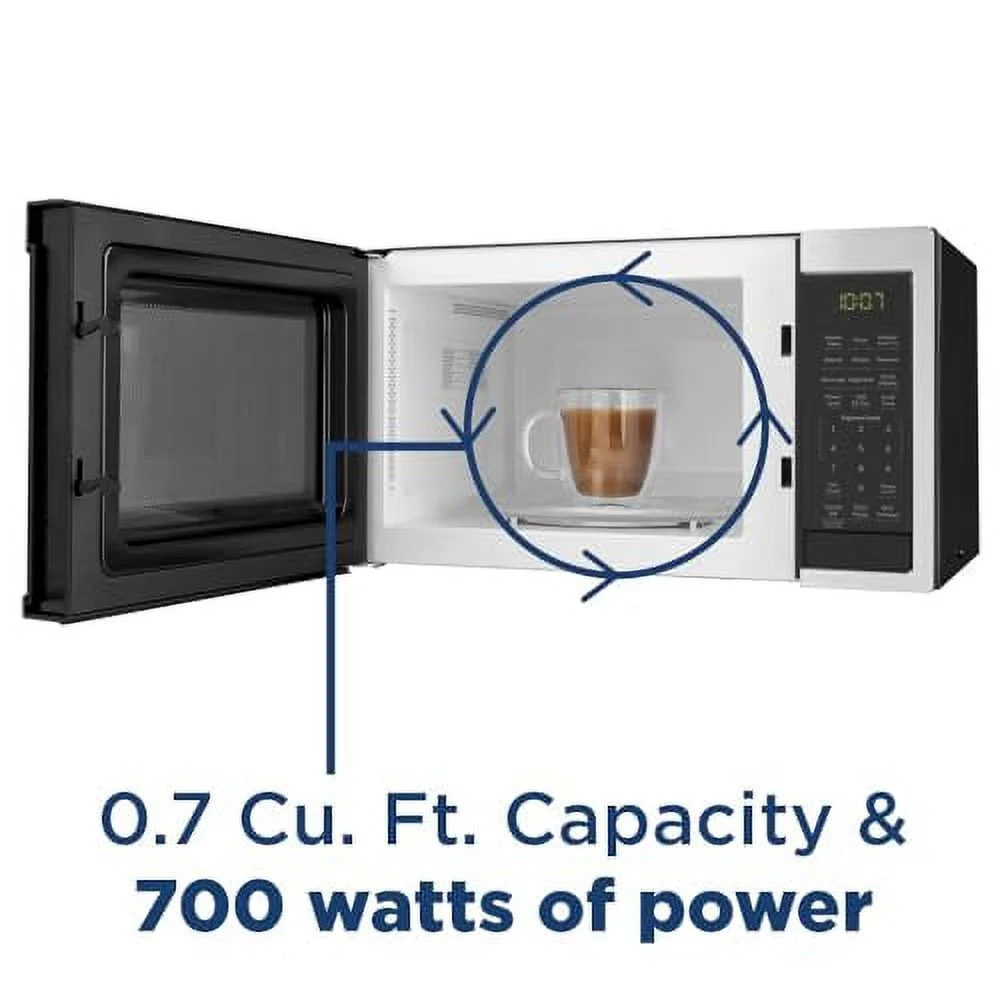 GE Smart Countertop Microwave Oven | Complete with Scan-to-Cook Technology and Wifi-Connectivity | 0.9 Cubic Feet Capacity, 900 Watts | Home & Kitchen Essentials | Stainless Steel