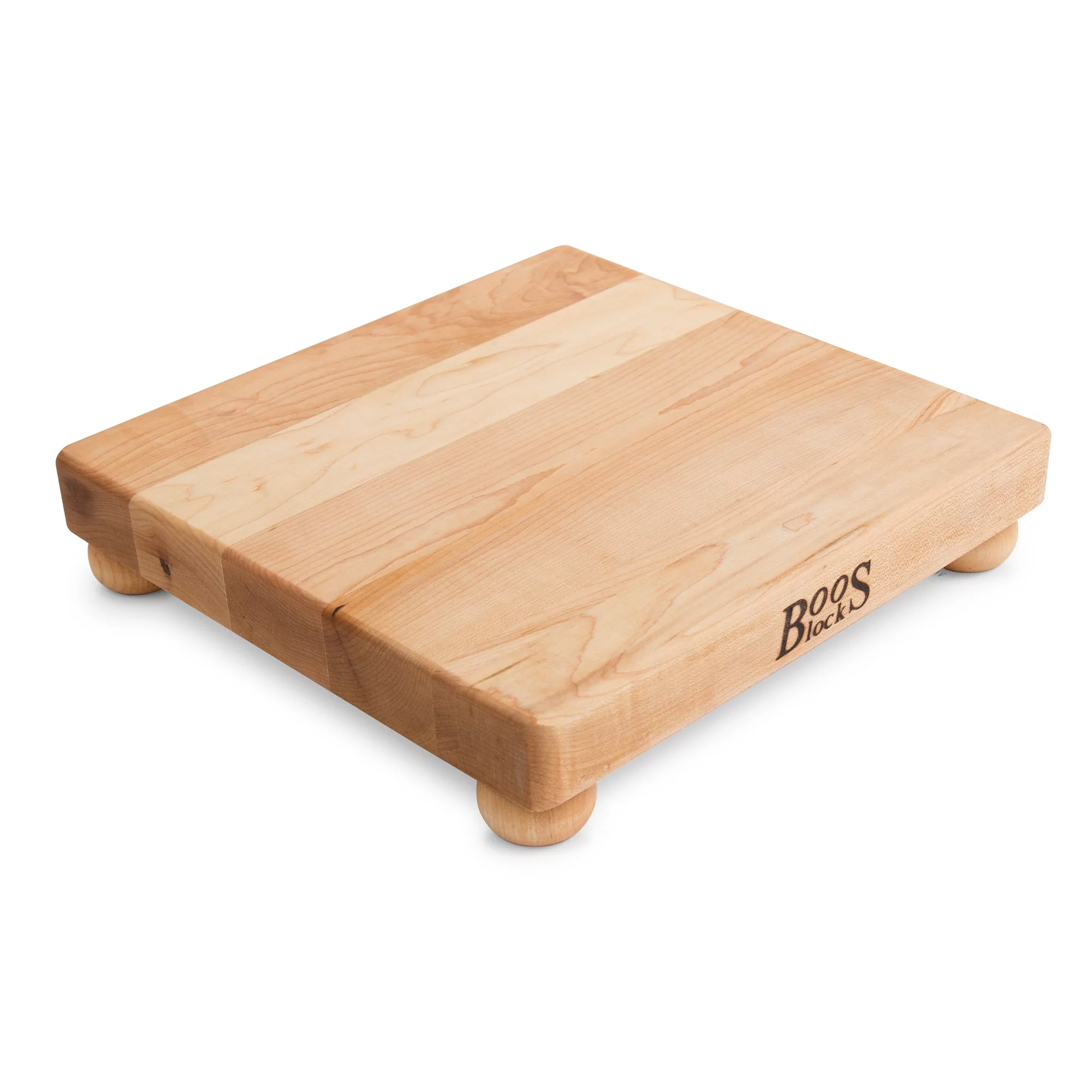 John Boos Small Maple Wood Cutting Board for Kitchen, 12