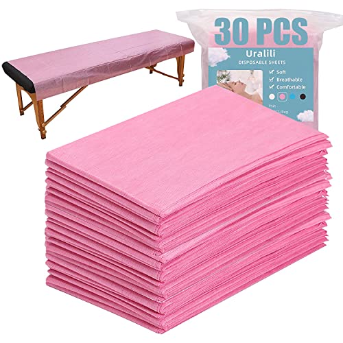 100 PCS Disposable Massage Table Sheets Non Woven Fabric SPA Bed Cover Breathable Polypropylene 31