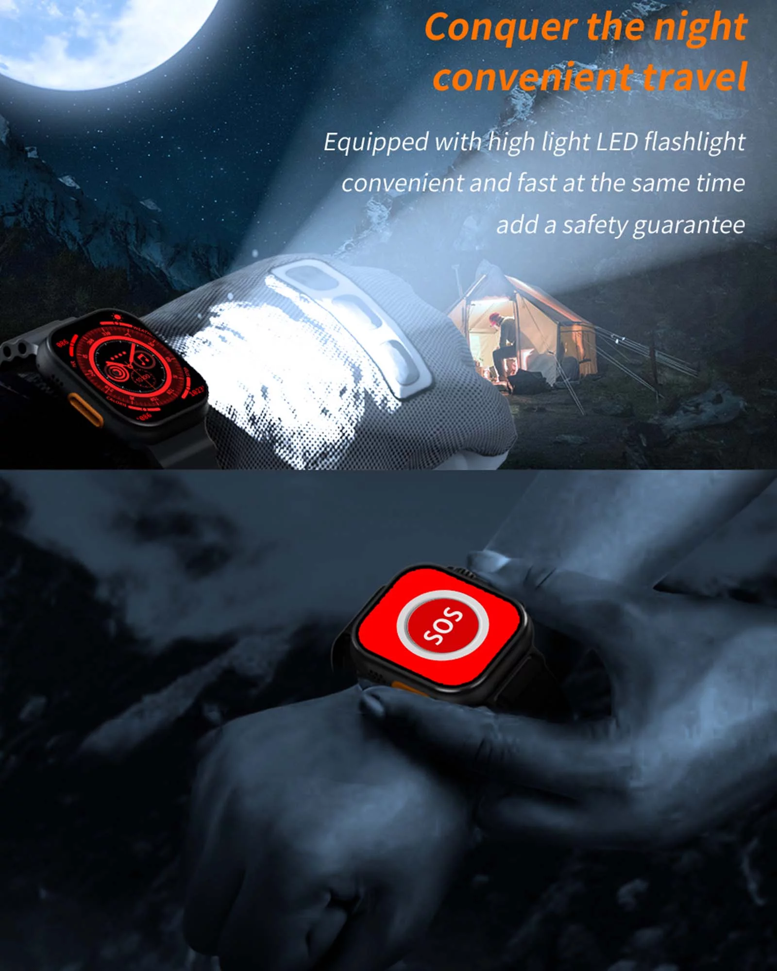 2023 Ultra Smart Watch Men Women 2.1