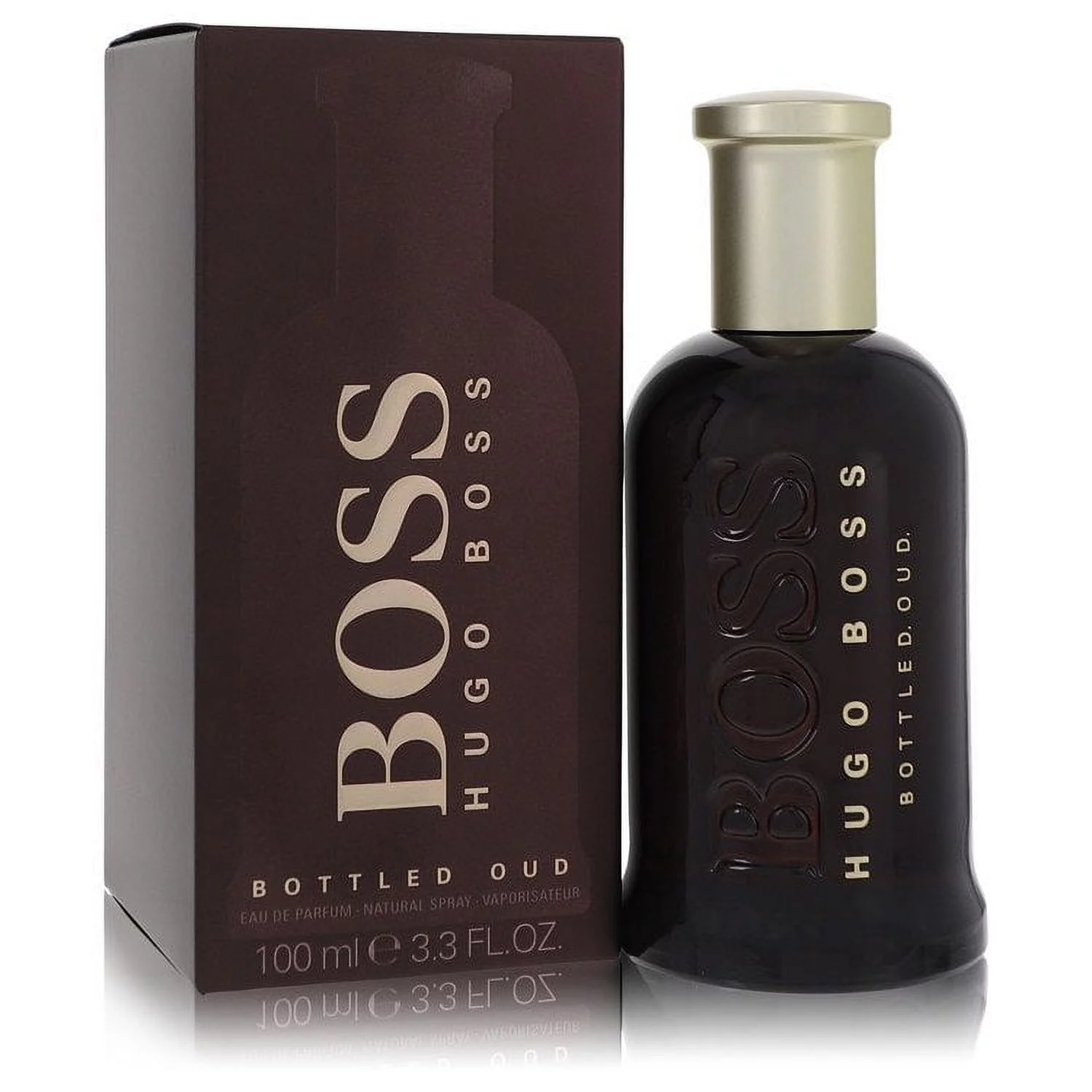 Boss Bottled Oud by Hugo Boss Eau De Parfum Spray 3.3 oz for Male