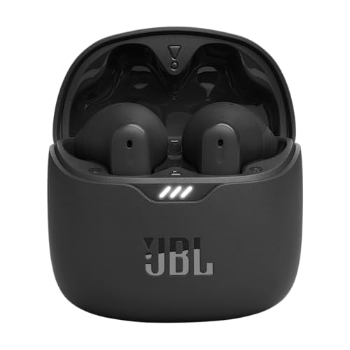 JBL Tune Flex - True Wireless Noise Cancelling Earbuds (Black), Small