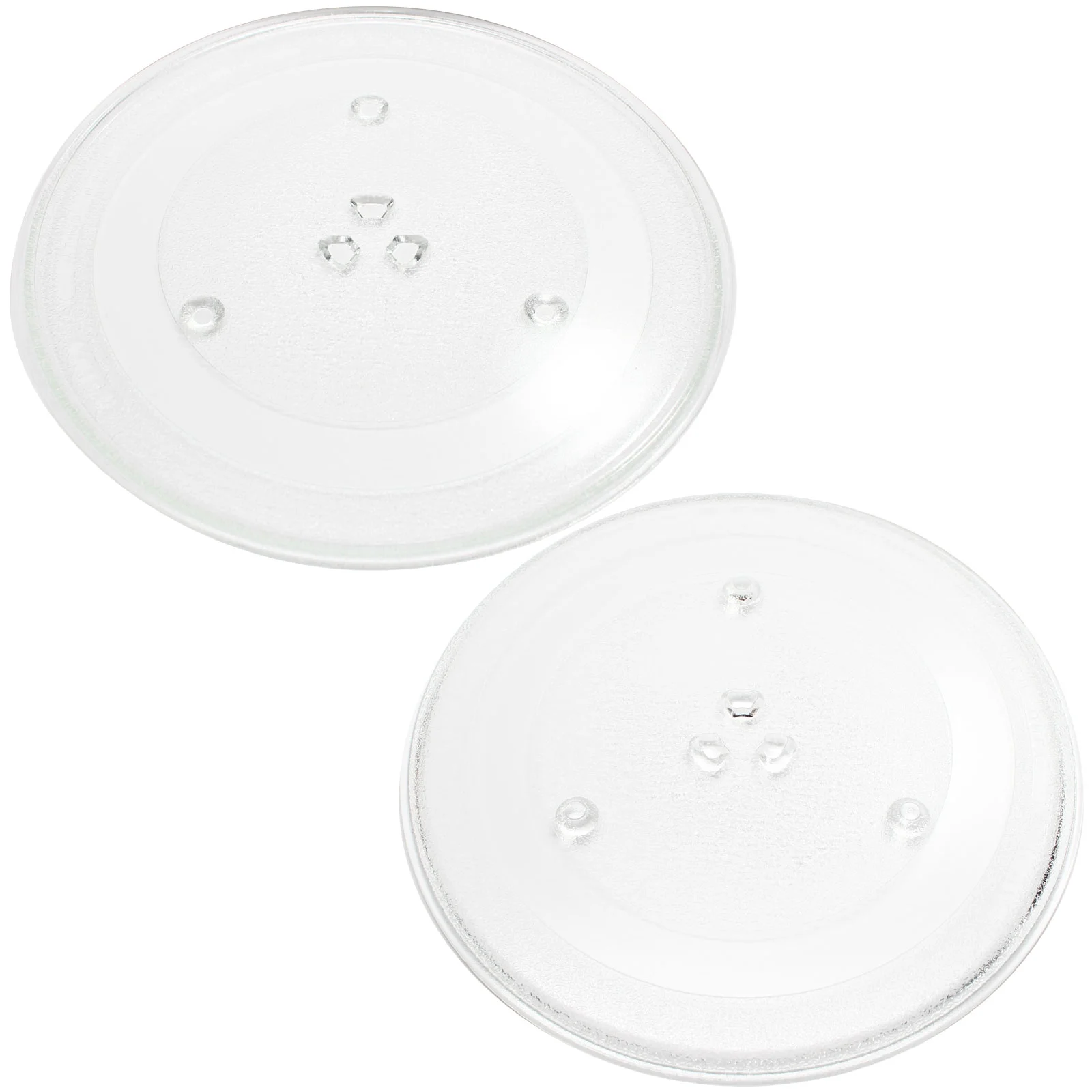 2-Pack Replacement Daewoo KOG864S Microwave Glass Plate - Compatible Daewoo 3517203500 Microwave Glass Turntable Tray - 11 1/4
