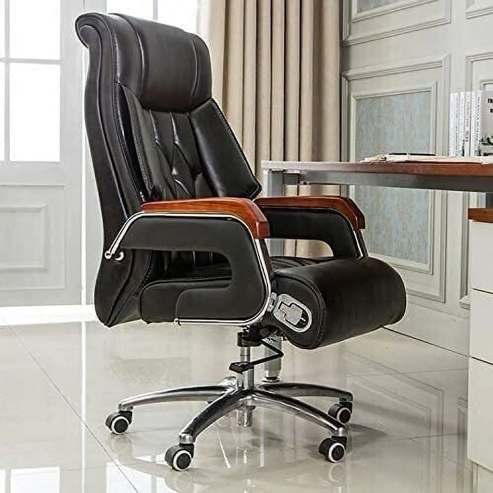 Support Reclining Boss Chair Massage Office Chair Home Computer Lift Chair Office Work Chair Leather Chair