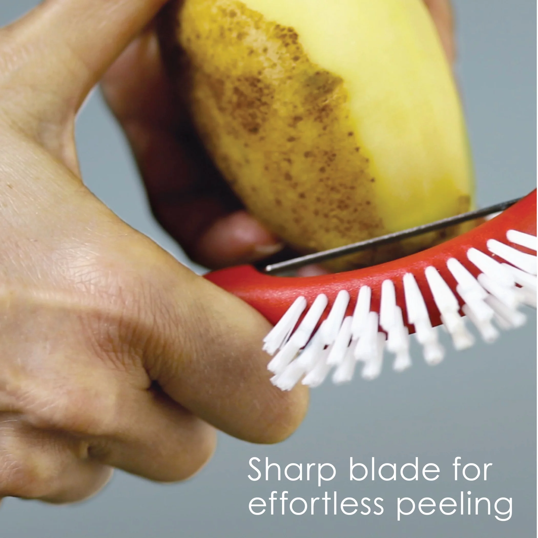 Rachael Ray Kitchen Prep Garbage Bowl, Veg-a-Peel, and Bench Scrape Set, 3-Piece, Sea Salt Gray