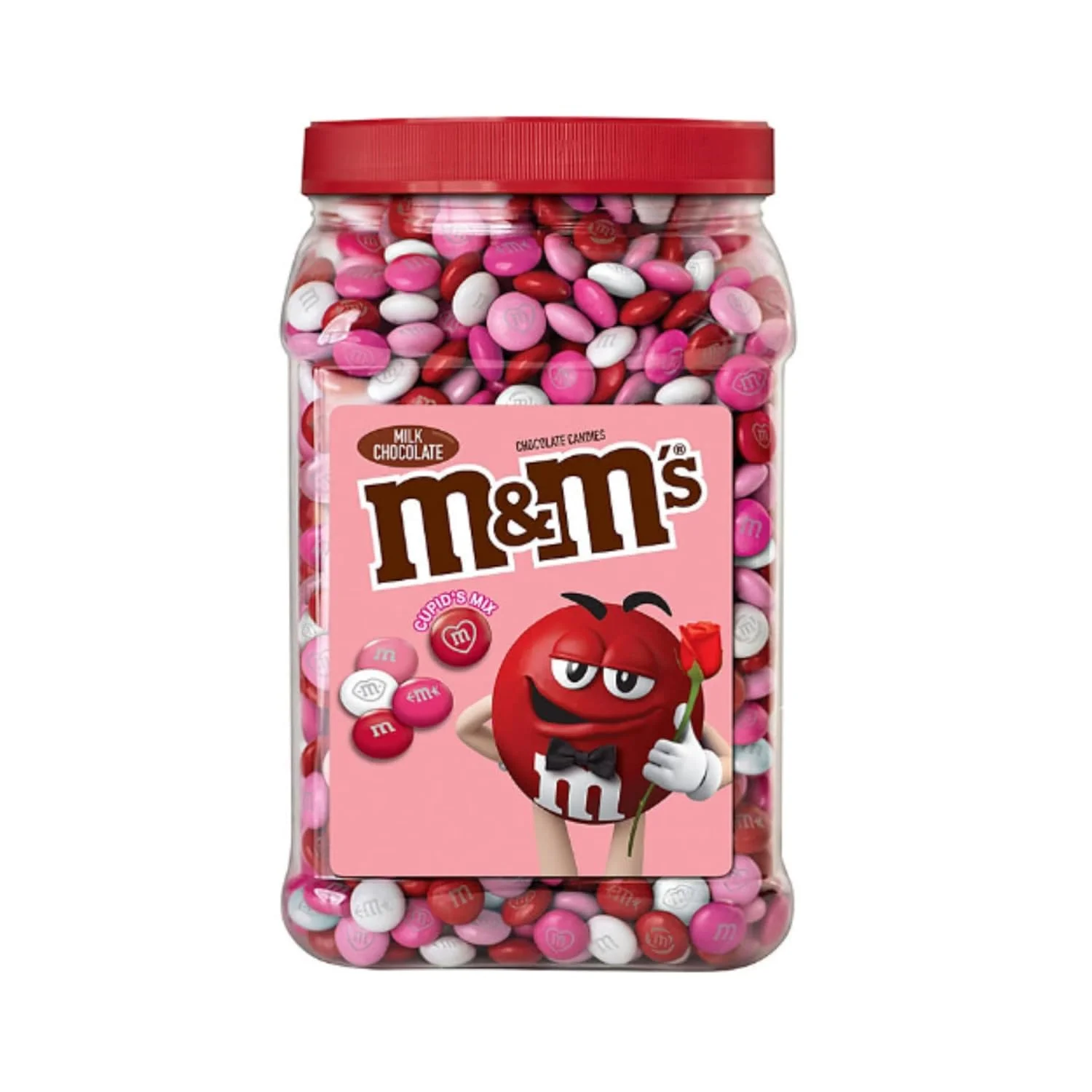 M&M's Milk Chocolate Valentine Candy, Cupid's Mix (62 Oz.)