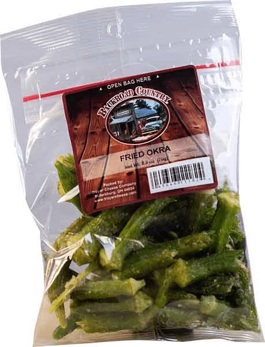 Backroad Country Fried Okra Snacks , 4-Pack 2.5 oz. Bags