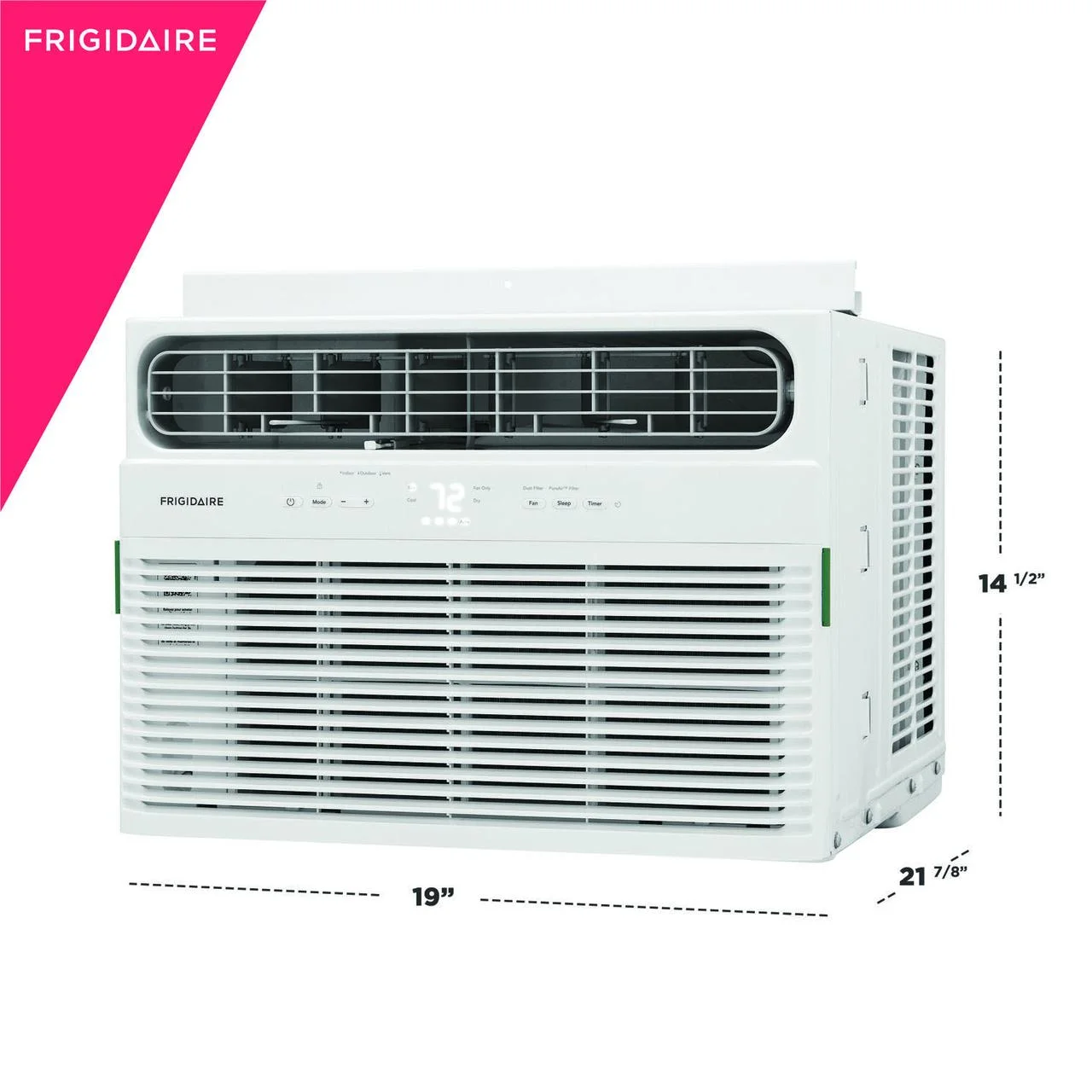 Frigidaire 12,000 BTU Smart Window Air Conditioner with Wi-Fi and Remote in White