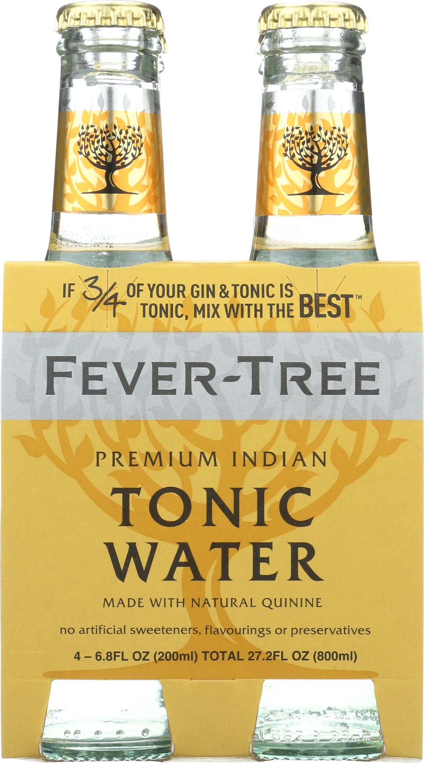 Fever-Tree Fever-Tree Indian Tonic 6X4200Ml 27.2 Fluid Ounce Pack Of 6