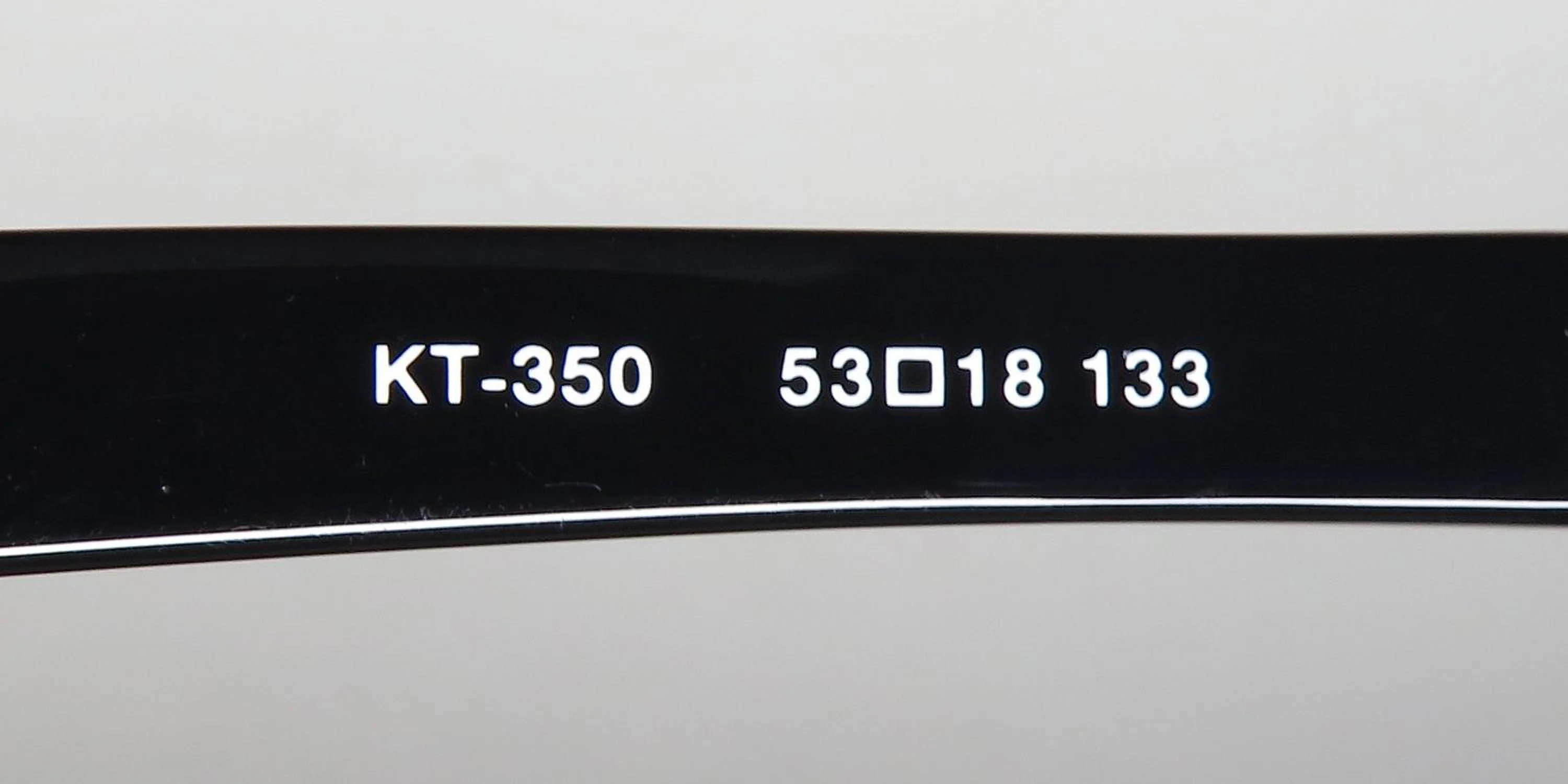 KIO YAMATO KT-350 TITANIUM HALF-RIMLESS JAPENESE DESIGNER EYEGLASS FRAME/GLASSES