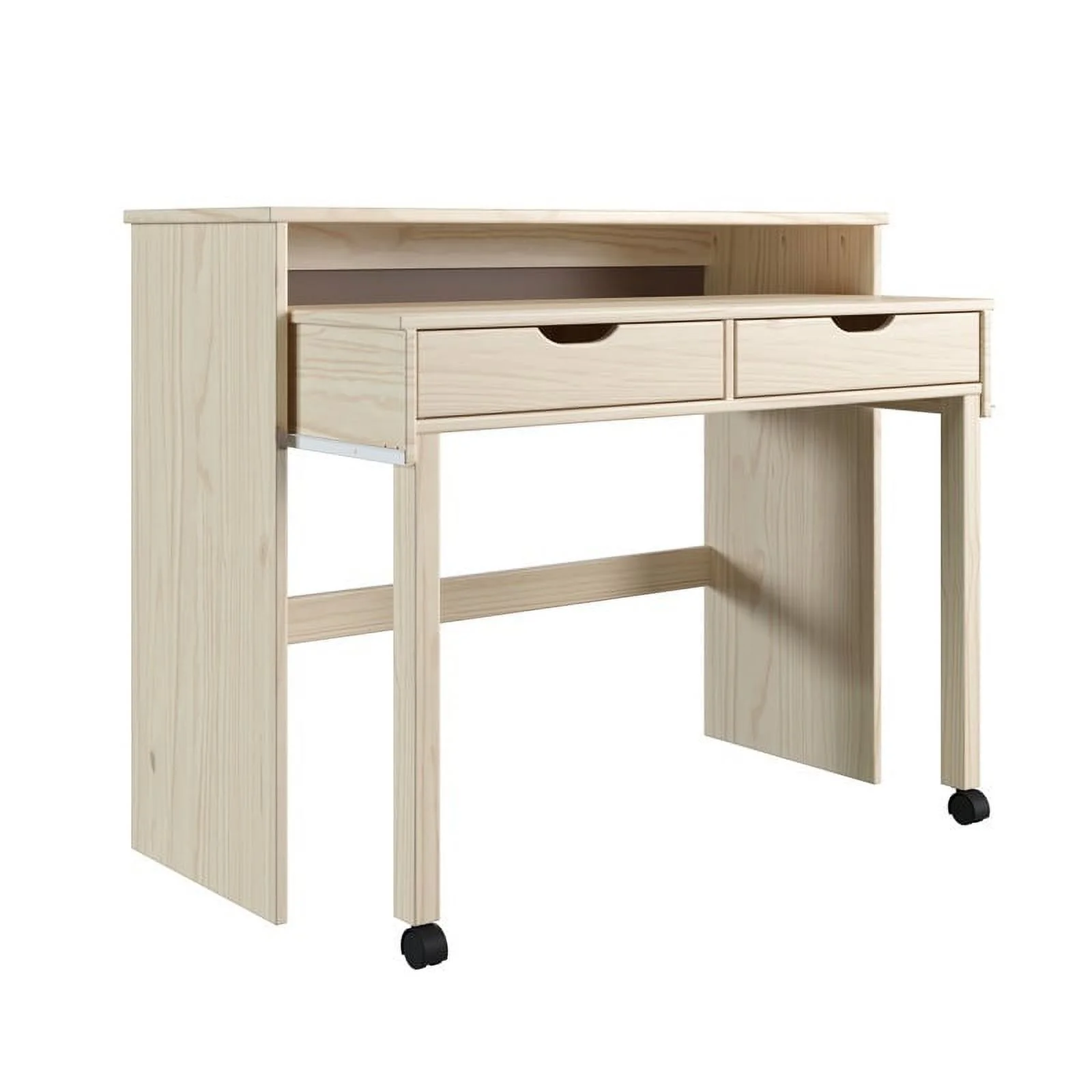 Linon Bridgton Extendable Console Desk Natural