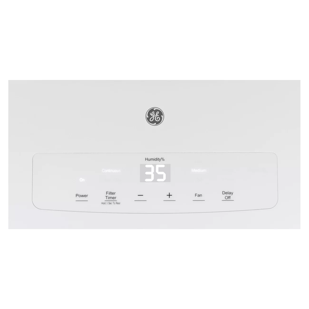 Restored GE Portable Multispeed 20 Pint Electric Home Dehumidifier (Refurbished)