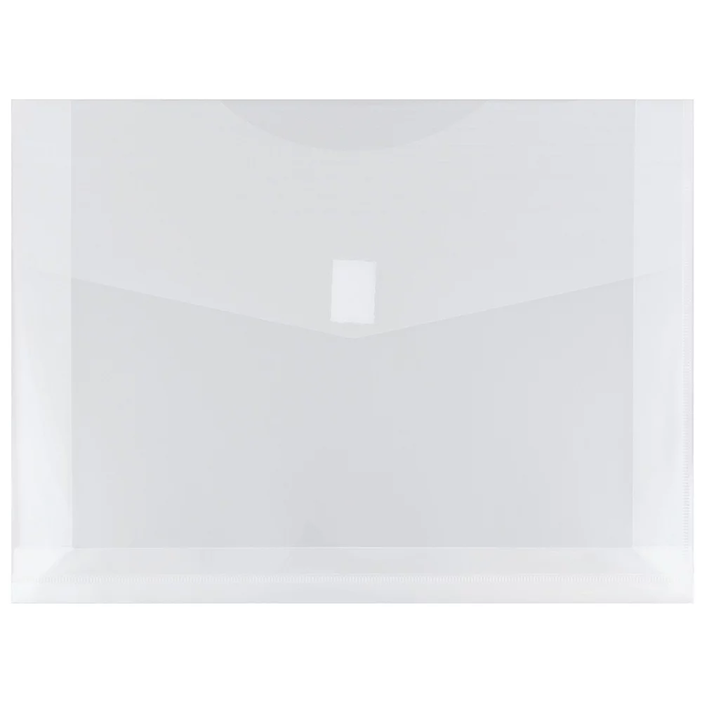 JAM Plastic Envelopes with Hook & Loop Closure, 2