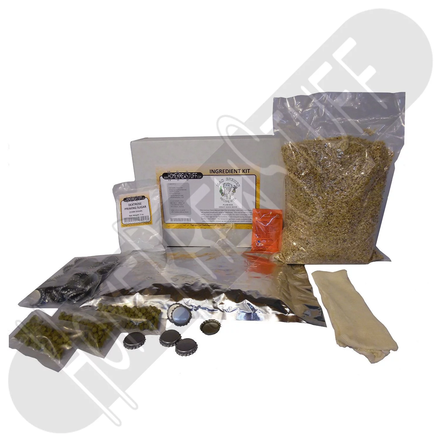 Homebrewstuff German Brown Alt Ale Extract Beer Brewing Recipe Kit 5 Gallon Homebrew