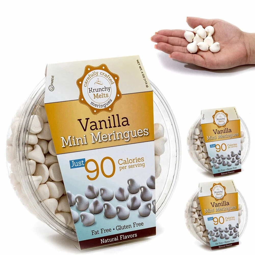 3 Boxes Vanilla Mini Cookies Gluten Fat Free Kosher Sweets Treat Snack