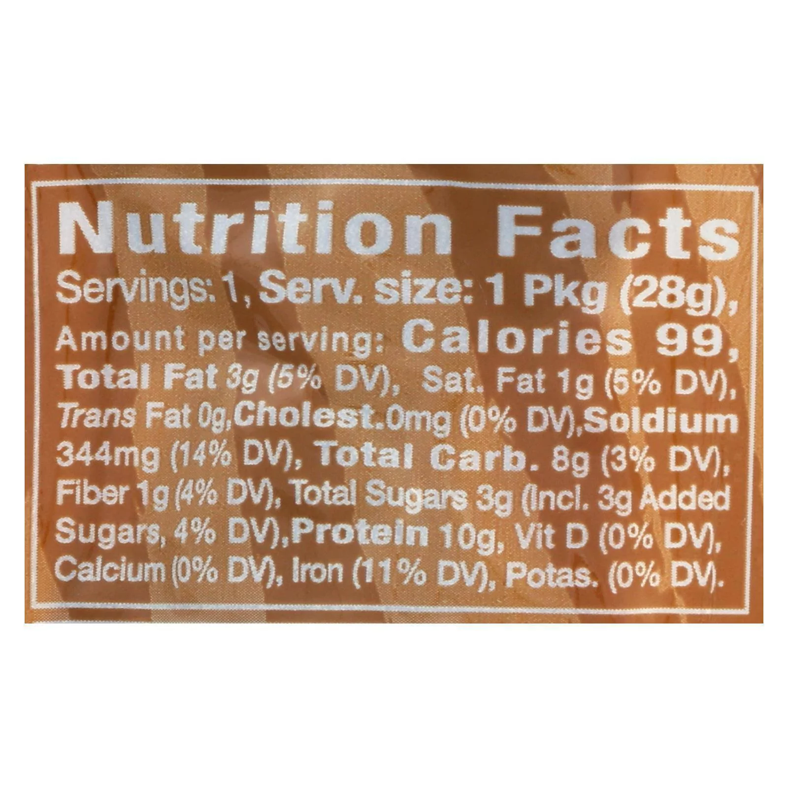 Primal Strips Vegan Jerky - Meatless - Soy - Hickory Smoked - 1 oz - Case of 24