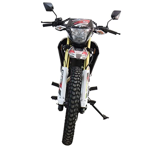 X-PRO Hawk DLX 250 EFI Fuel Injection 250cc Endure Dirt Bike Motorcycle Bike Hawk Deluxe Dirt Bike Street Bike Motorcycle (Black)