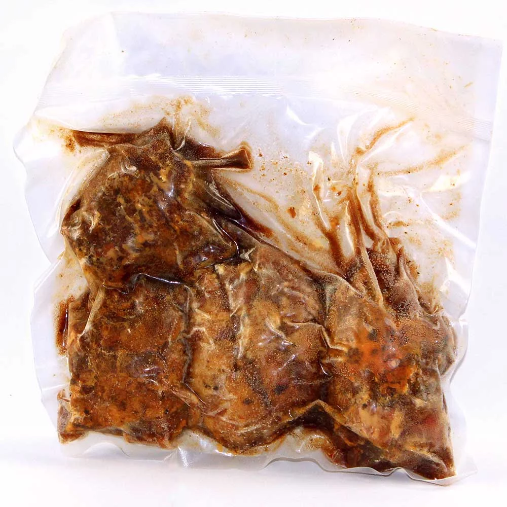 Hicks Hickory Smoked Maple Flavored Bacon Wrapped Chicken Thighs, 16 Ounce -- 9 per Case