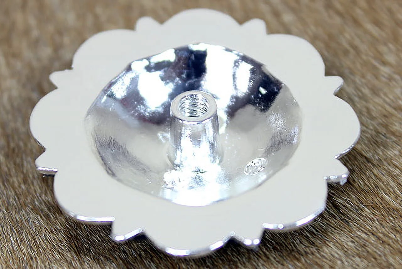 10HS 8 Hilason Western Berry Conchos Glass Rhinestones Bling 1.5