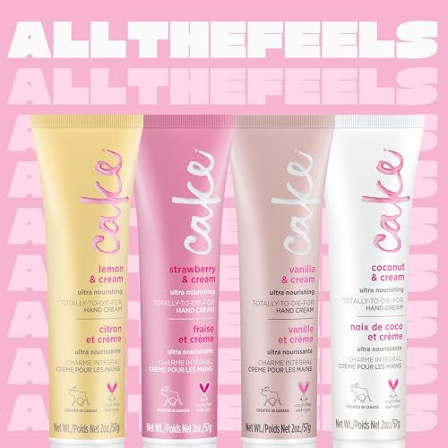 Delectable by Cake Beauty - Assorted Hand Cream Gift Set, 4 Piece