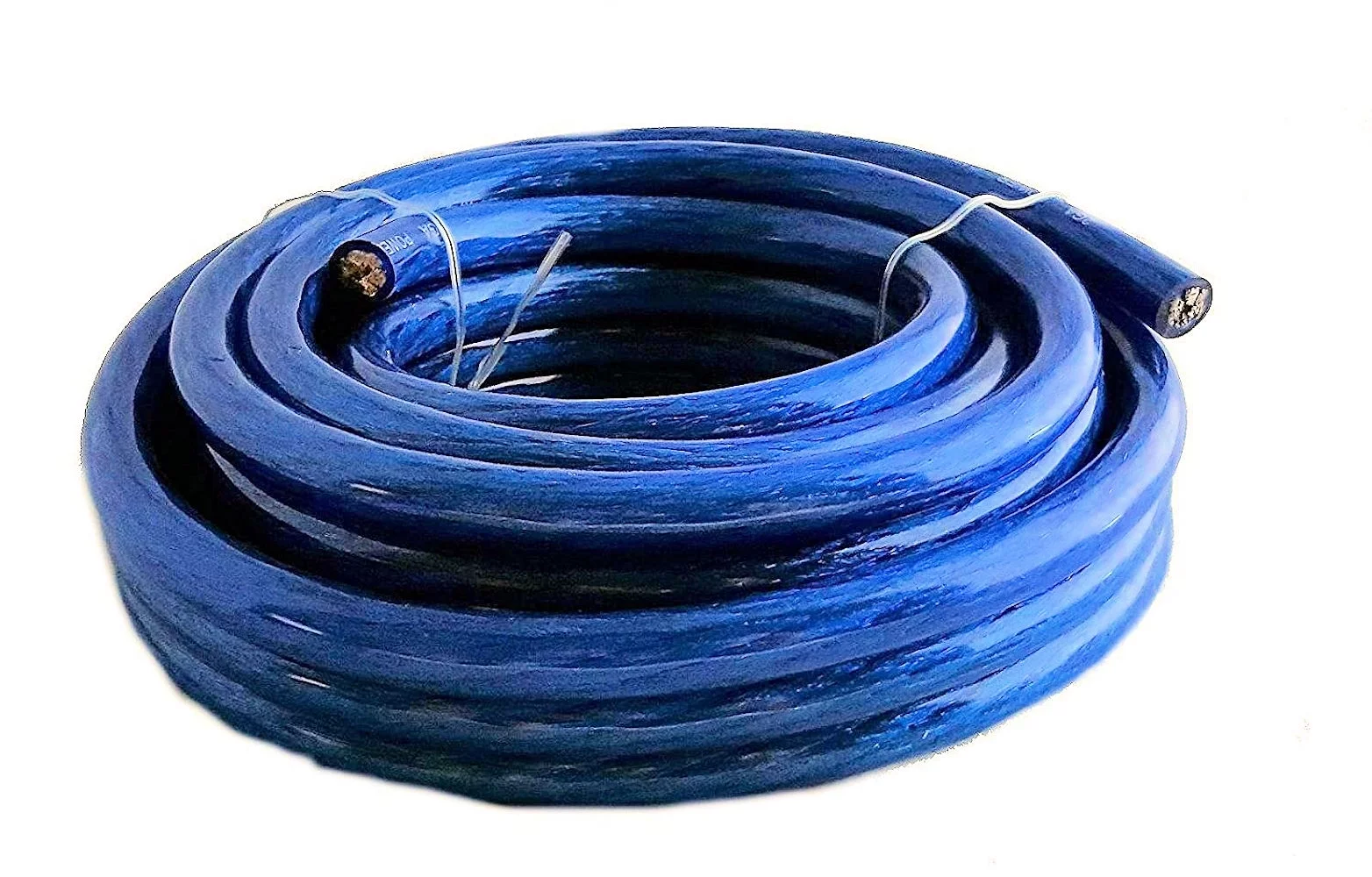 IMC Audio 1/0 Gauge CCA Power Blue Wire Cable (25ft Blue) Battery Cable Wire, Automotive, Car Audio Speaker Home Stereo System, RV Trailer, Amp Wiring 0 Guage Power Wire Cable 0 Car Audio