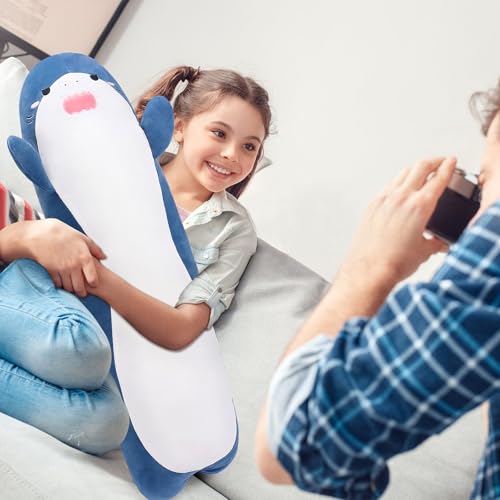 Large Shark Plush,33.5