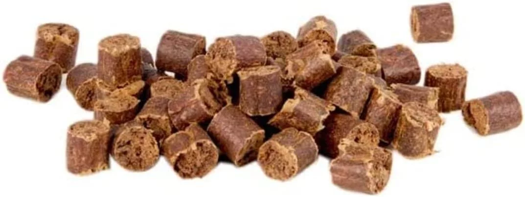 Best Dog Chews - Premium Beef Bon Bons - 16oz (5g) | Irresistible Training Treats for Dogs | Rawhide Free | All Natural Ingredients | For Large Dogs & Aggressive Chewers | All Breed Sizes & Puppies