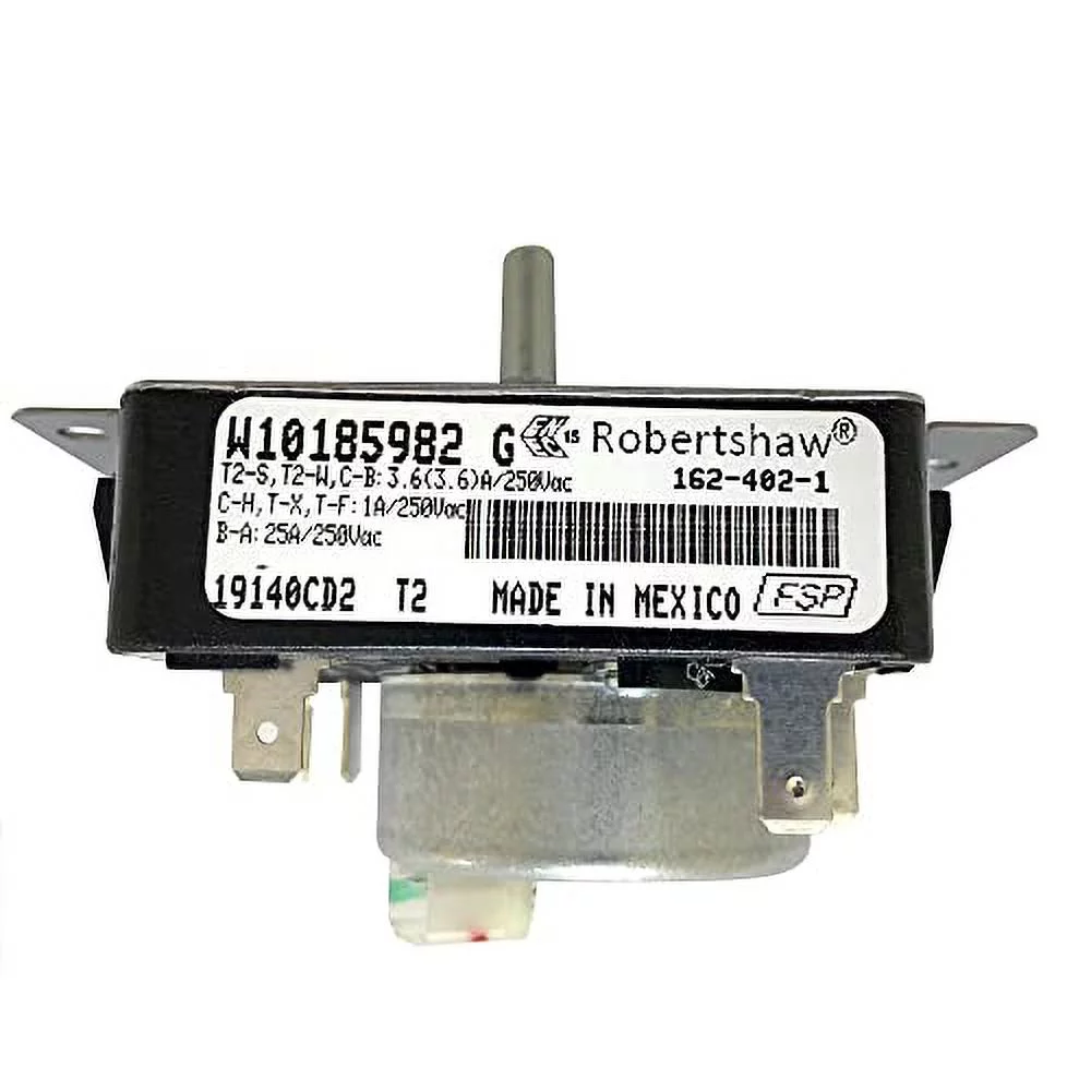Whirlpool W10185982 Timer