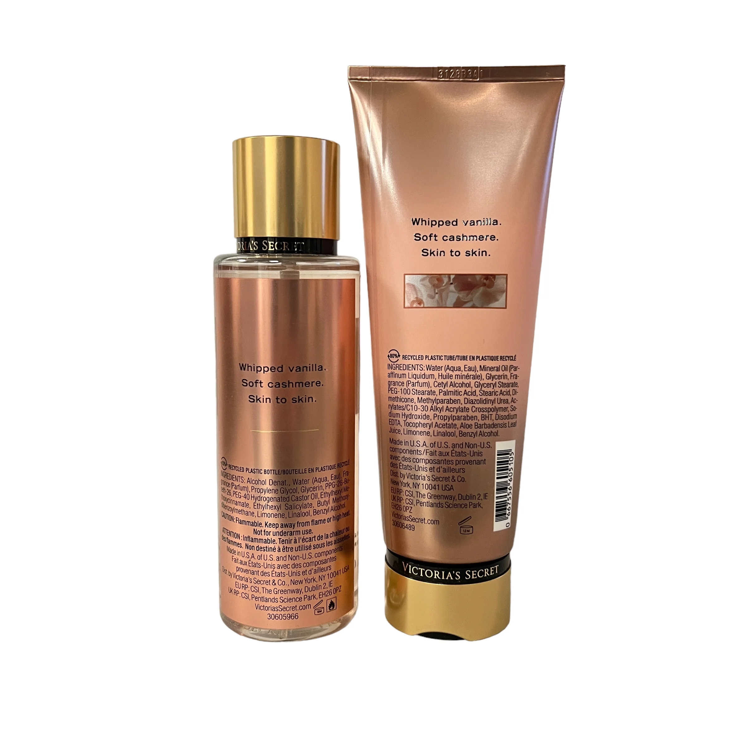 Victoria's Secret Bare Vanilla Fragrance Lotion and Body Mist Set