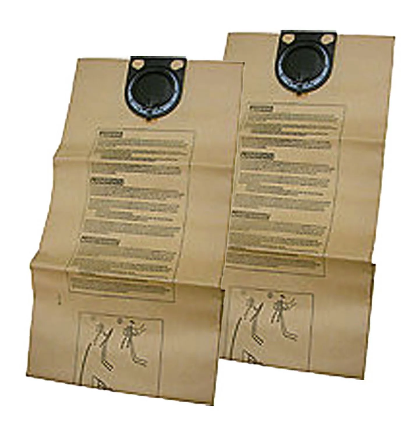Bosch 3931/3931A/3931A-PB (2 Pack) Vacuum Paper Filter Bag # 1609203N74 -2PK