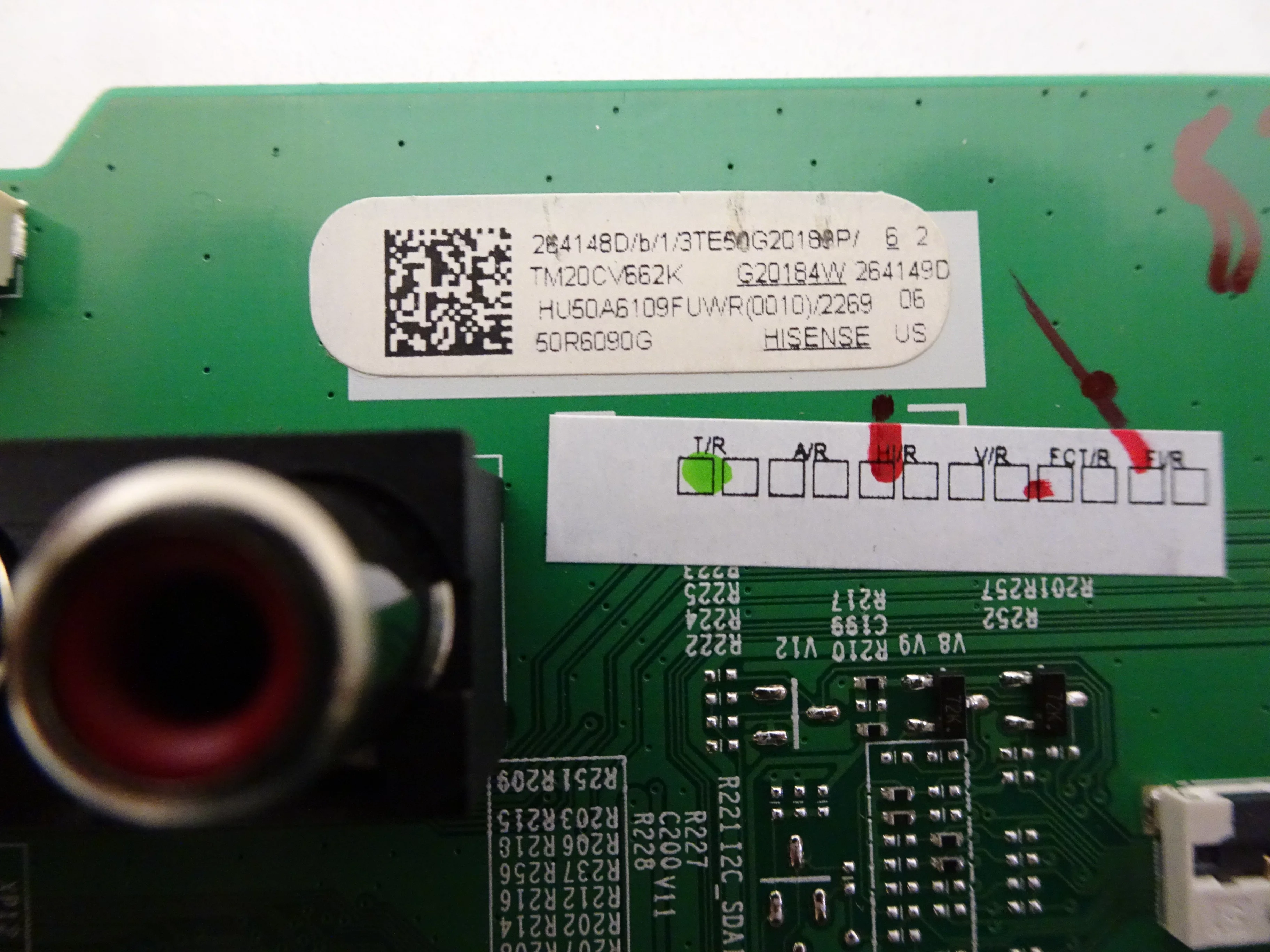 Hisense 50R6090G Main Board (264149D, RSAG7.820.9221/ROH) 264148D