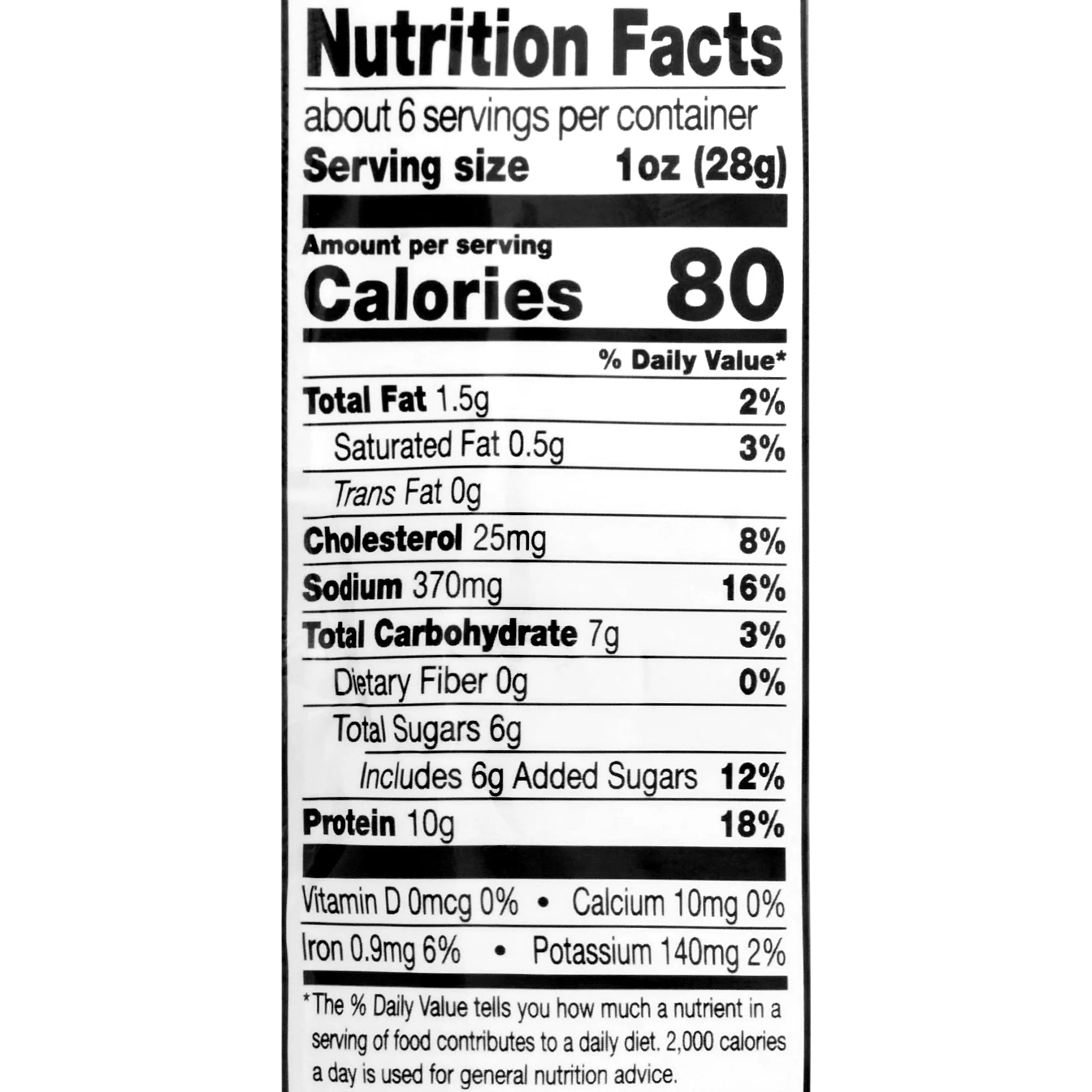 Jack Link's 100% Beef Jalapeno Beef Jerky 5.85oz Resealable Bag