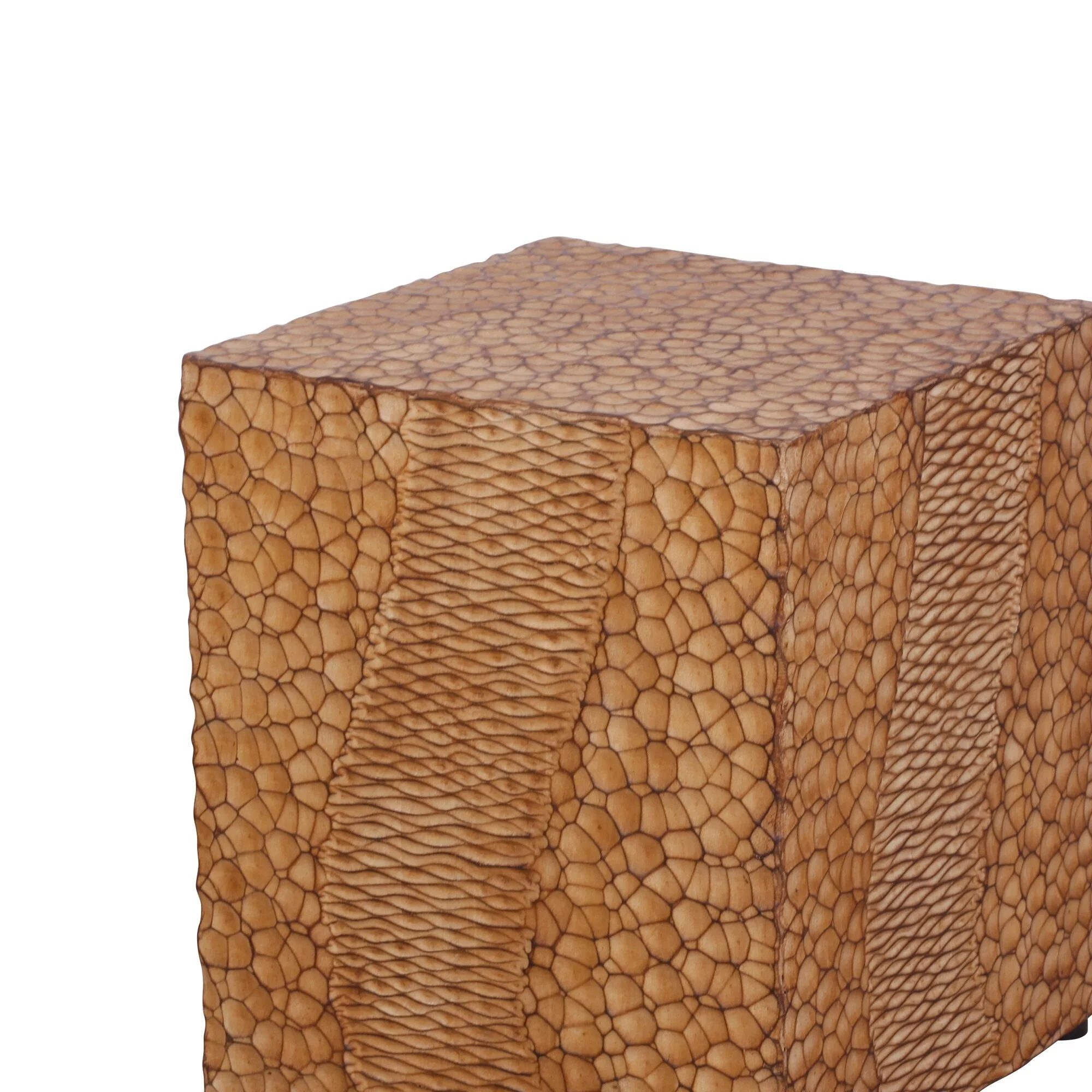 Outdoor Faux Wood stump Side Table Coffee Table