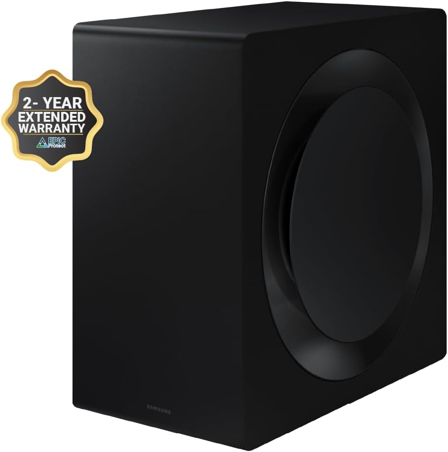 SAMSUNG Q990D 11.1.4ch Soundbar w/Wireless Dolby Atmos Audio, Rear Speaker Included HW-Q990D/ZA (Newest Model 2024) + Plus 2-Year Extended Warranty by Epic