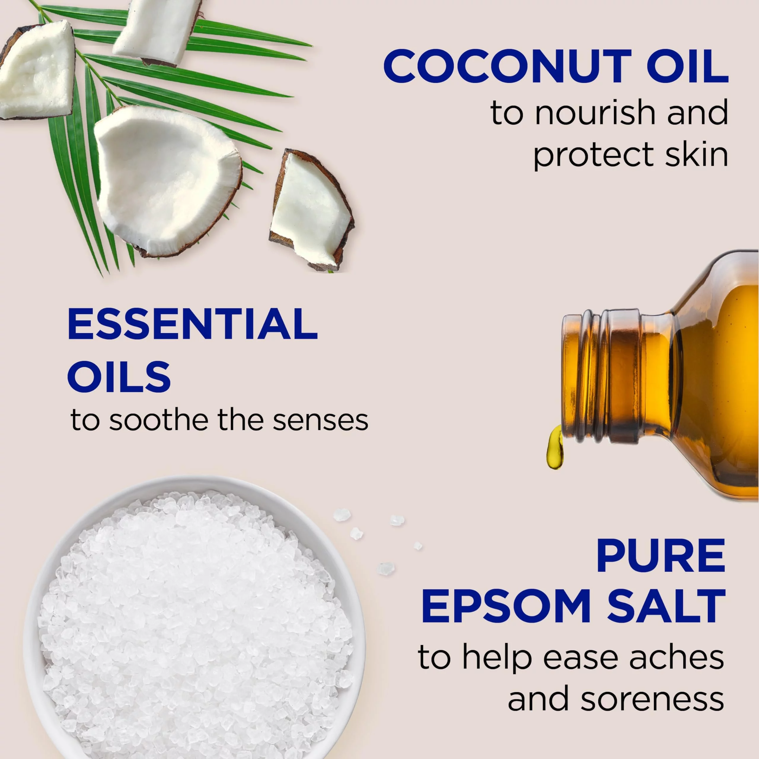 Dr Teal,S Body Wash With Pure Epsom Salt, With Coconut Oil, 24 Fl Oz (Pack Of 4) (Packaging May Vary).