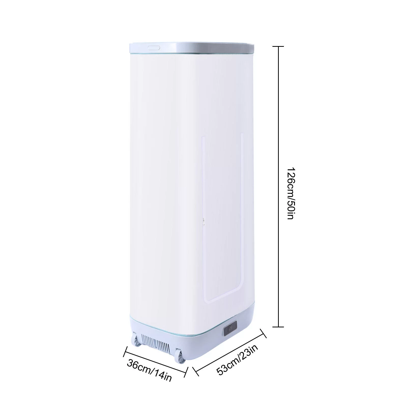 Folding Mini Wardrobe Dryer with One Shelf for Apartment, RV, Compact Spaces