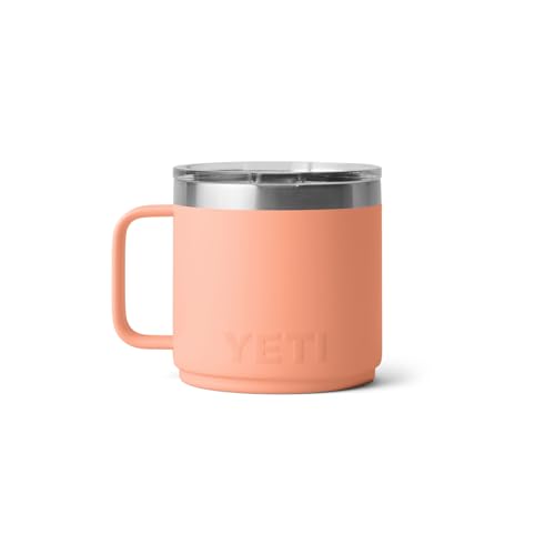 YETI Rambler 14 oz Stackable Mug, Vacuum Insulated, Stainless Steel with MagSlider Lid