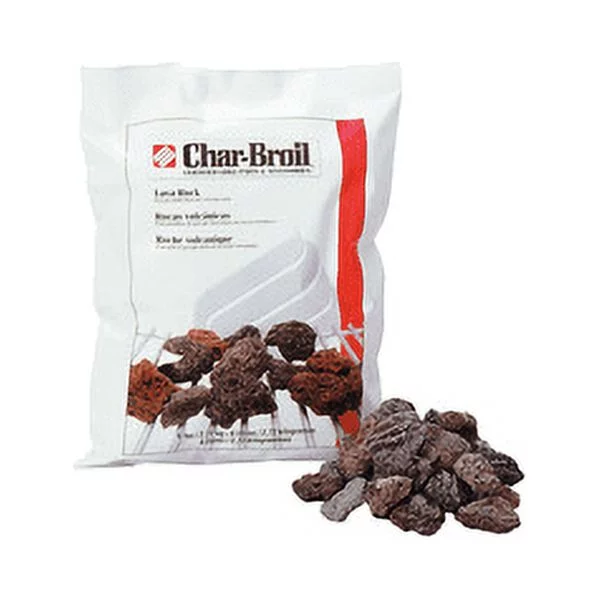 Char-Broil Lava Rocks for Gas Grill, 6 lb. Bag