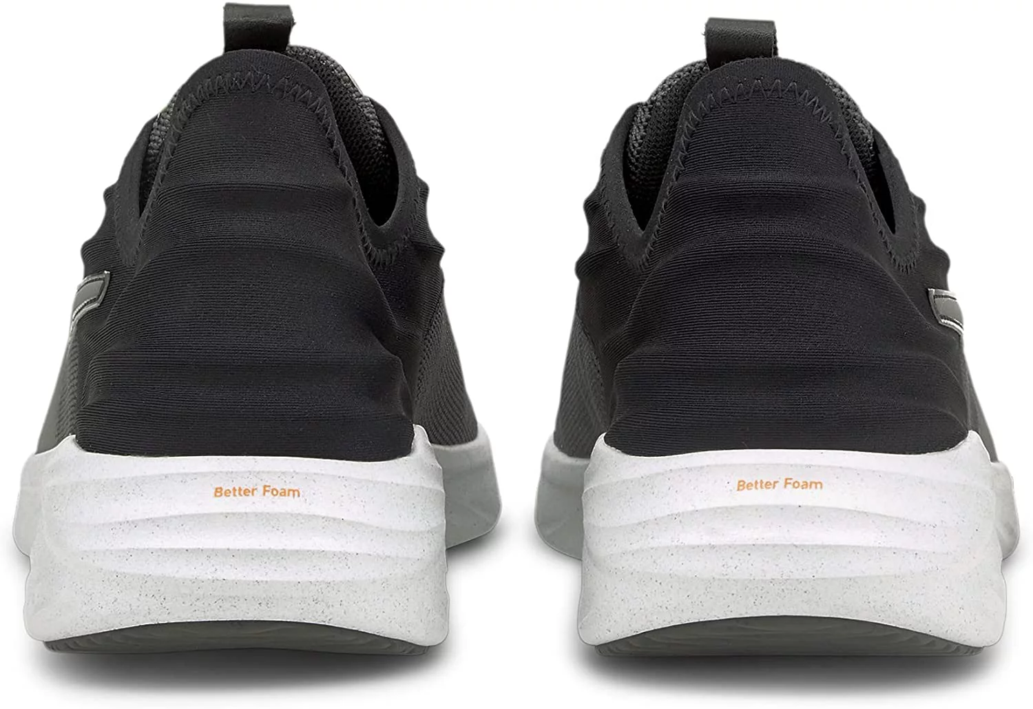 PUMA Mens Better Foam Emerge 3D Running Shoe 11 Castlerock-puma Black-orange Glow